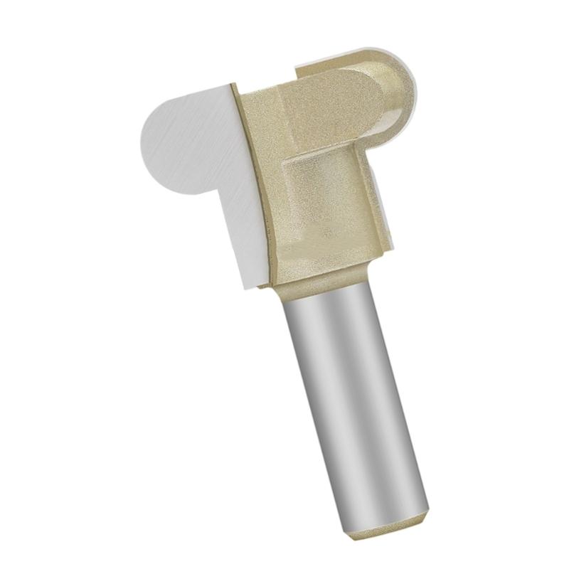 652F 12.7mm Shank C Shaped Routers Bit For Carpentry Cabinets And Wooden Crafts