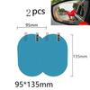2pcs /set Car Rearview Mirror Sticker Round Rainproof Anti-fog Waterproof Nano Film Stickers Safety Driving Auto Accessory