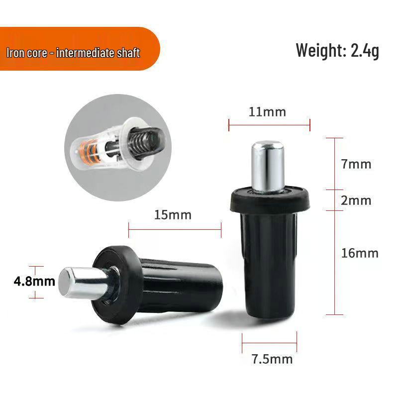 Feder-Teleskop-Türscharnierstift für Möbel und Schrankklappen