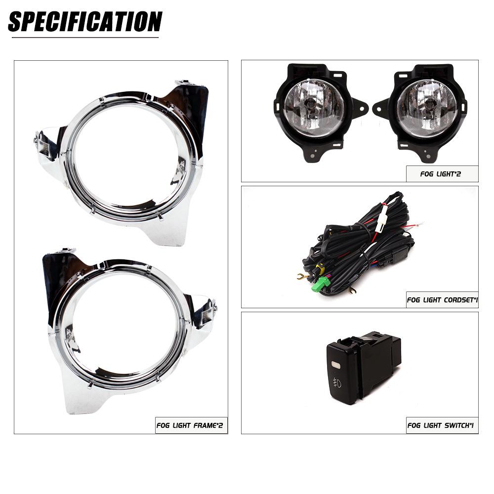 Toyota Hilux (VIGO) 2014 Fog Light and DRL Assembly Set
