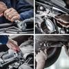 6mm-17mm Flexible Pivoting Head Ratchet Wrench Spanner Garage Metric Hand Tool For Auto and Home Repair Maintenance
