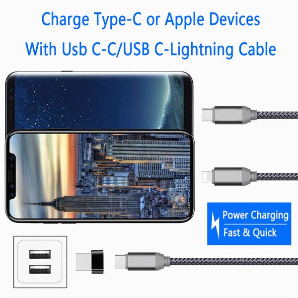 USB 2.0-Stecker auf Typ-C-Buchse, Konverter-Adapter, Computer-Telefon-Adapter