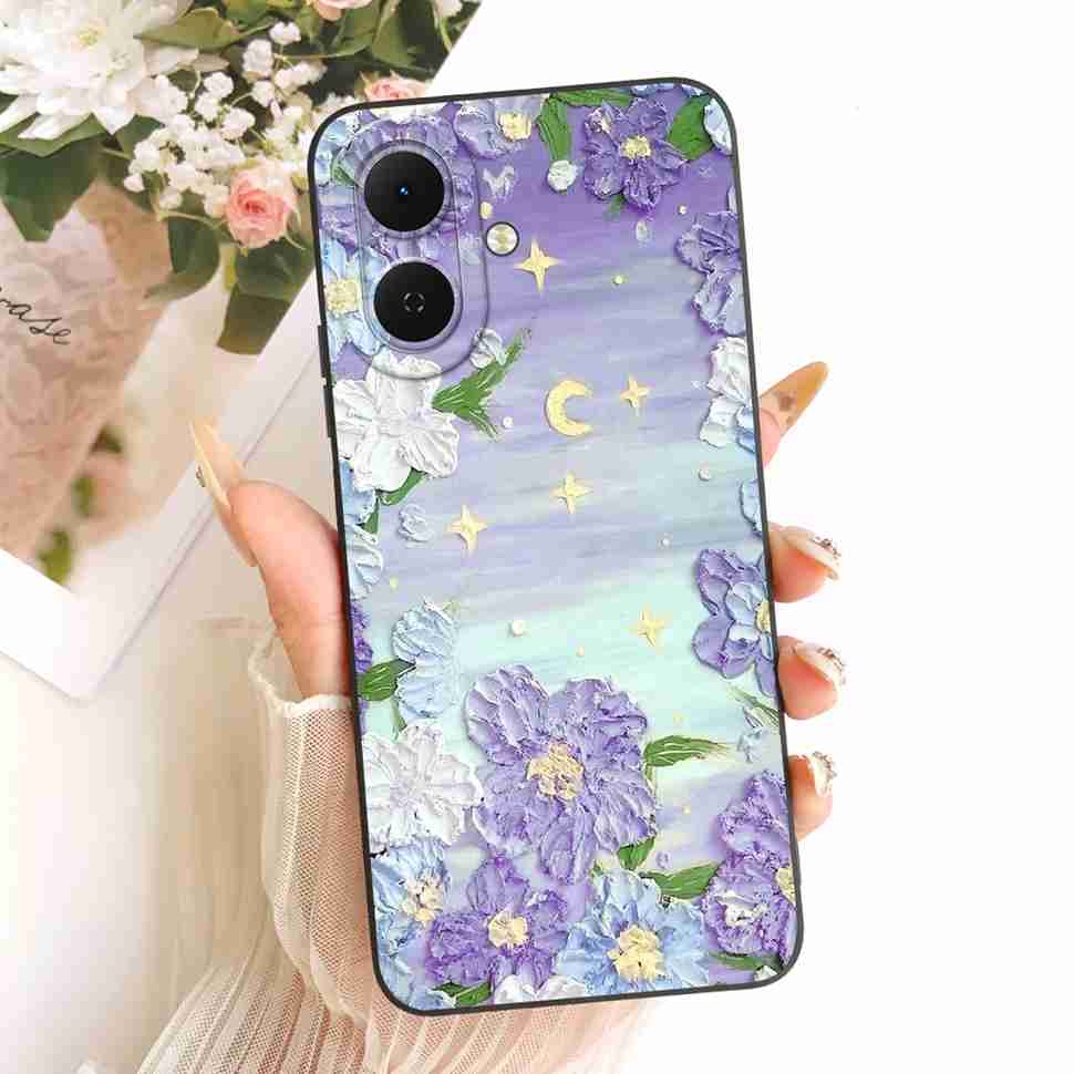 For Tecno Spark Go 2 Case Astronaut Girls Pattern Soft Cases For Tecno Spark Go2 SparkGo2 KM4 Silicon Covers Bumper