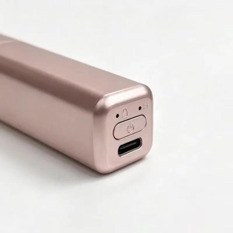 Mini Portable Straight Hair Comb Set Wireless Charging Curling Iron Fast Heating Lightweight for Office Travel Bangs Touch Up