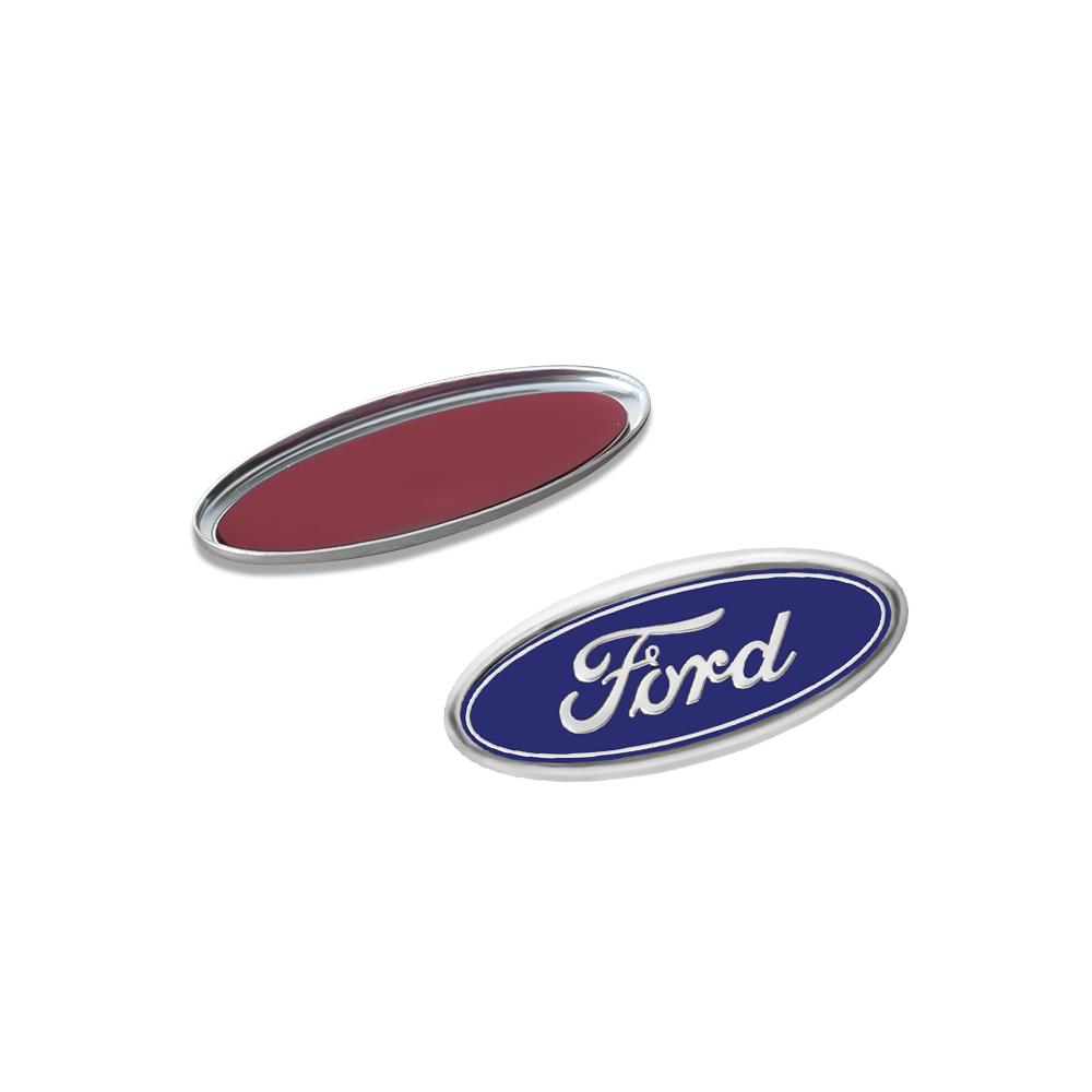 Car Steering Wheel Emblem Decals Badge Decoration For Ford Fiesta Focus 2 Mondeo Mk4 Mustang Ranger Kuga S-MAX Transit Connect AQ5