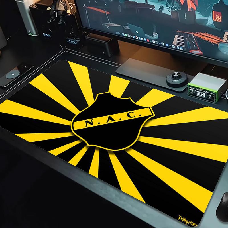 NAC Breda Color Mouse Pad Large Gaming Table Cushion Non-slip Laptop Tablet Big Mousepad XXL Mat Mini PC Playmat With Lock Edge