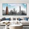 Black White Wall Art Paris Landon Urben Landscape Canvas Poster Famous City Building Oil Painting Print Pictures for Home Decor