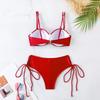 Underwire Bikini Swimsuit High Waist Swimwear for Women Push Up Two Piece Bathing Suits Push Up Summer Female