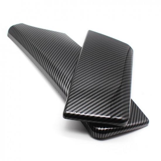 Carbon Texture Center Console Armrest Box Cover For BMW 5 Series F10 F18 2011-17