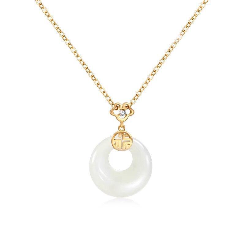 Collar Minimalista de Acero de Titanio - Cadena para Clavícula Moderna, Lujosa y Versátil