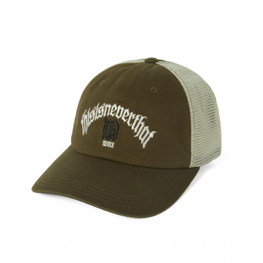 ThisisNeverthat Mesh PaNel FortuNa N Logo Cap Khaki F