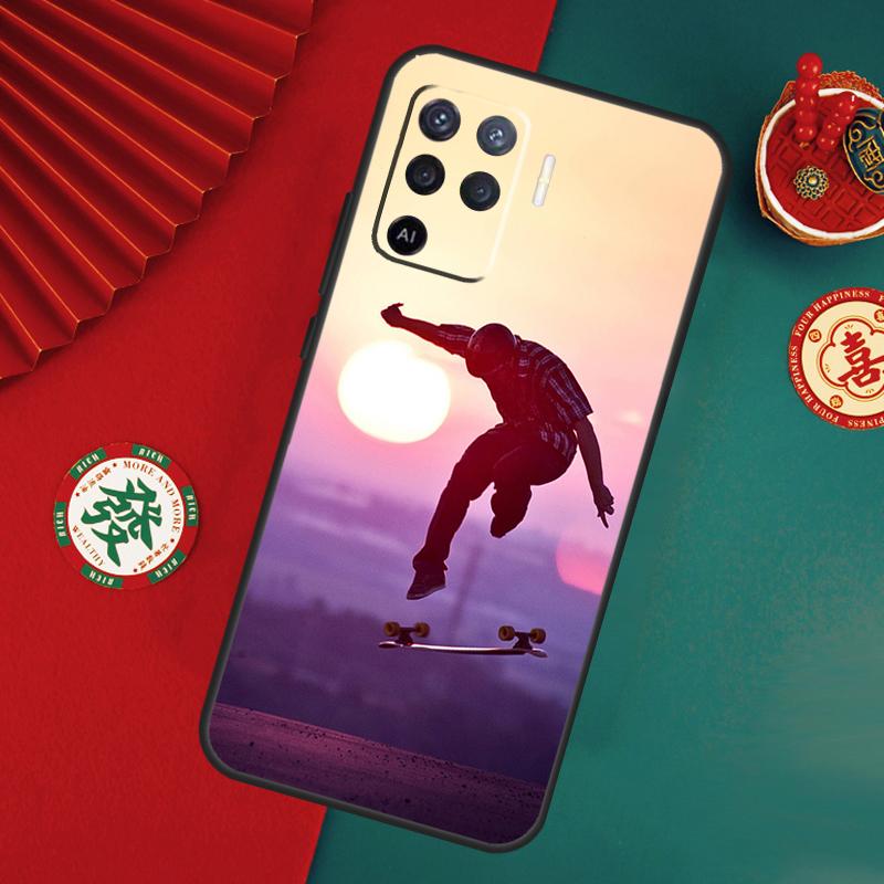 

Cool Skate Case For Oppo A15 A17 A57 A6 A5 Pro A54 A74 A94 A16 A76 A96 A40 A60 A80 A18 A38 A58 A78 A98 OPPO A18 4G