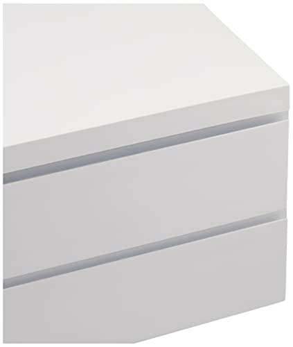 Tatsumiya 21.0 square double tier white Size: Approx. W21 D21 H14.5 54907