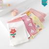 Antibacterial Pure Cotton Girls' Boxer Briefs - Small, Medium, Large (Korean Style)