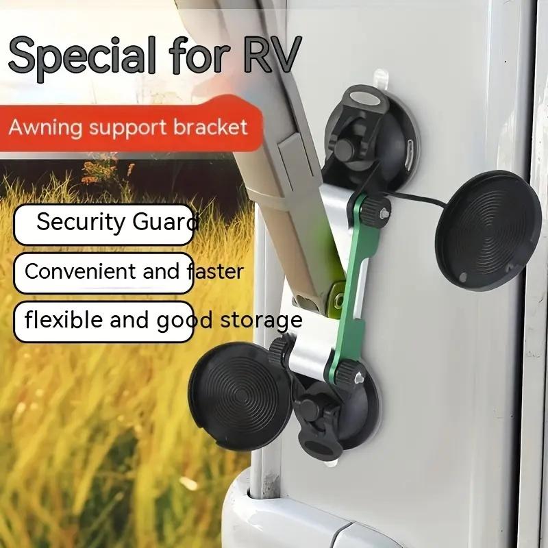1pc RV Awning Fixed Support Bracket Suction Cup Heavy Duty Rubber Suction Cups RV Awning Camping Traveling Accessories