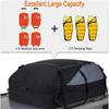 Car Roof Bag Cargo Carrier Bag Waterproof Oxford Cloth Off-Road Car Roof Bag Large Capacity Travel Luggage Storage Bag Organizer