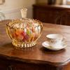 Glass Jar With Lid,Christmas Candy Dish,Candy Cookie Jars,Jewelry Box,Biscuit Containers Food Storage,Decorative Jar