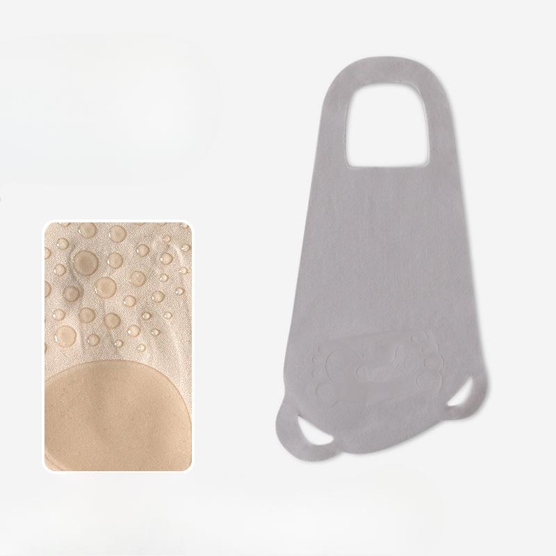 Female Summer Ultra Thin Does Not Drop with Shallow Mouth Ice Silk Cool Feeling Split Toe Socks