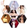 Women Invisible Backless Bra Front Closure Underwear Seamless Strapless Push Up Bra Lingerie