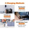Stazione di alimentazione portatile Flashfish E200+TSP100 Uscita nominale 200W Capacità 151Wh Ricarica a 3 vie Sicurezza BMS