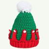 Thicken Christmas Hat Soft Santa Knitted Hat Happy New Year Baby Knitted Caps  Winter Accessories