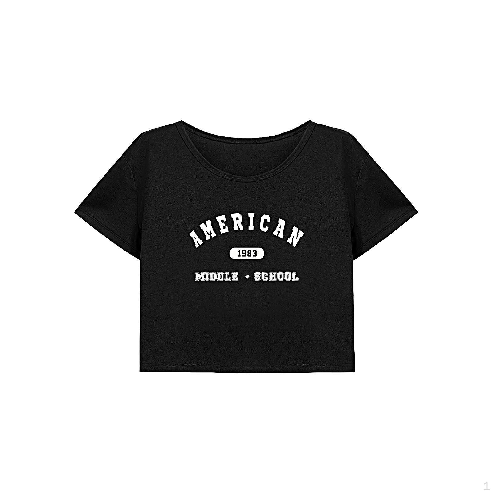 

Стильный женский укороченный топ с короткими рукавами для приключений на природе