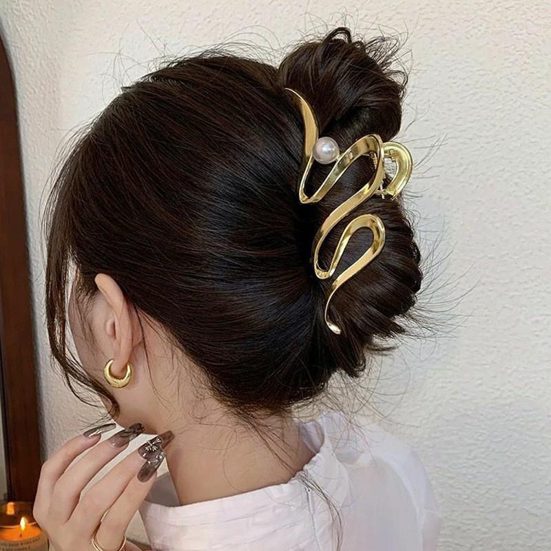 Women's Large Ancient Style Tassel Hair Clip Updo Hairpin Ornament