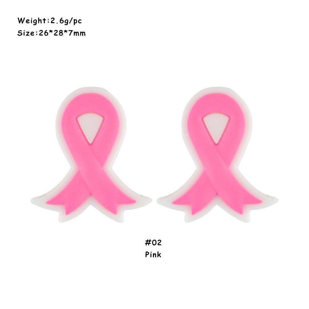 10Pcs Ribbon shape Focal Beads  Uesd For Beaded Pen Keychain Bracelet DIY Jewelry Handmade Accessories