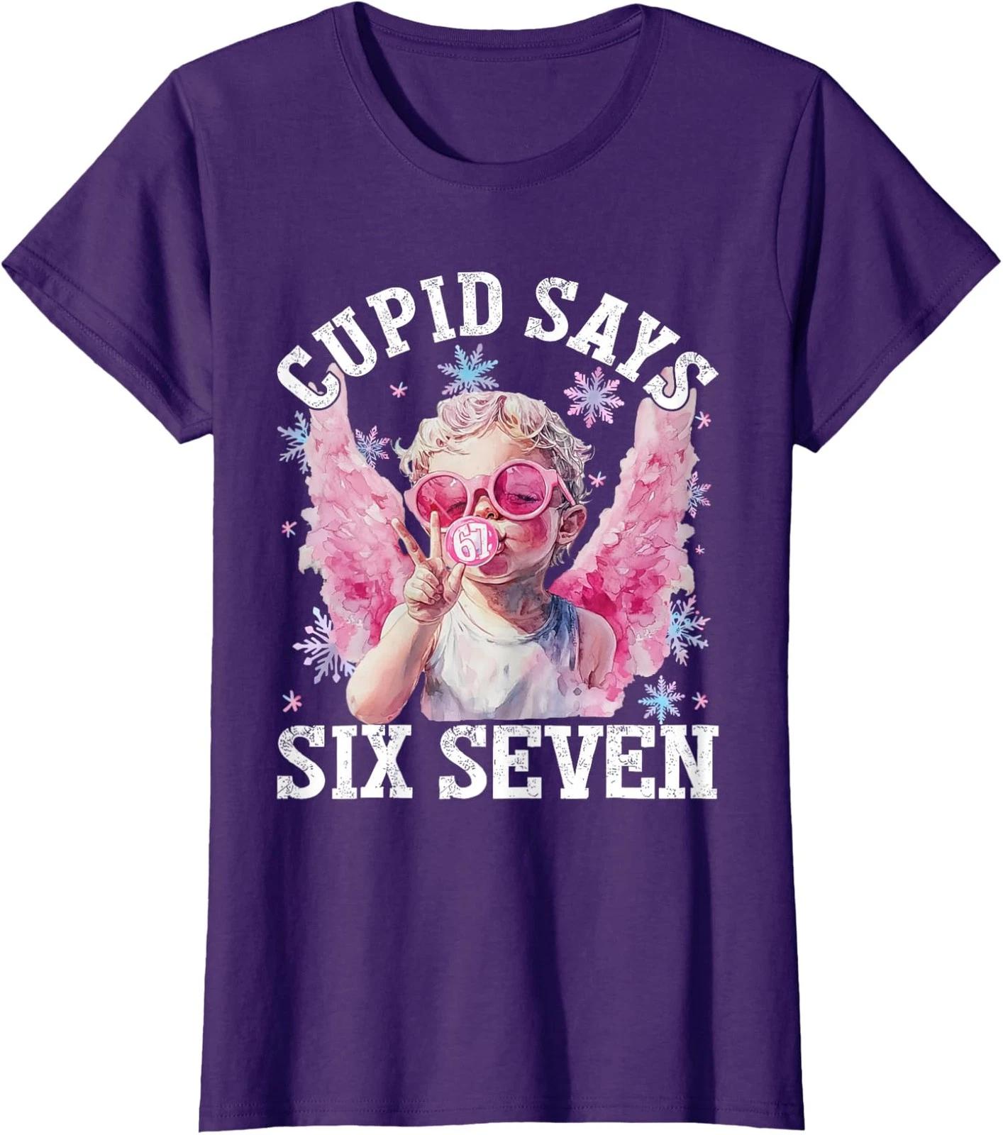 Meme 67 Six Seven 6 7 Black History Support People Ladies  V-Neck Tshirt S