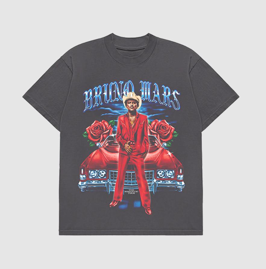 Bruno *Mar 2026 Phoenix The Romantic Tour Two Sides T-Shirt S