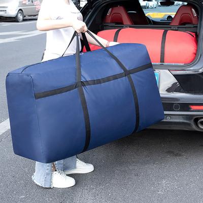 Storage Bag Reinforced Handles Heavy-Duty Waterproof Oxford Cloth Large Capacity Tear-resistant Storage Bag Travel Storage Tote