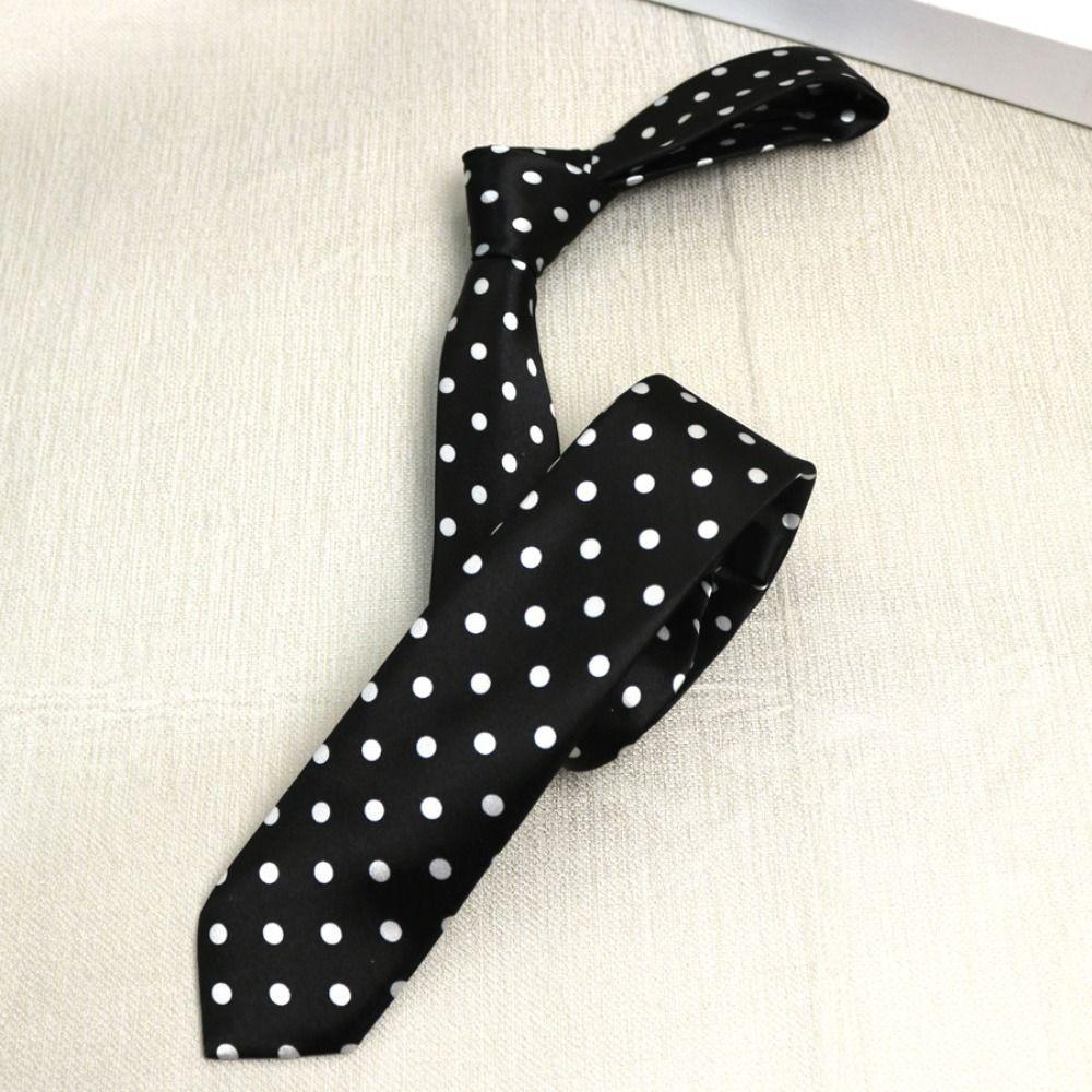 Print Design Striped Tie Trendy Pattern Narrow Tie Fashion Leopard Print Tie  Casual Occasions