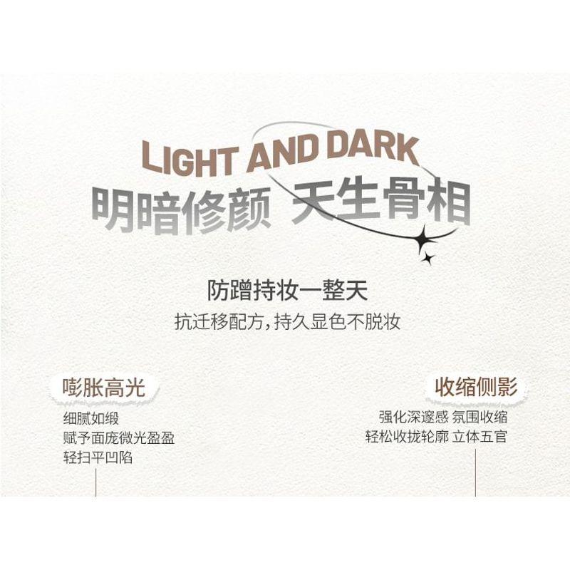 NOVO - 3 Farben Multi-Effekt Contouring Palette