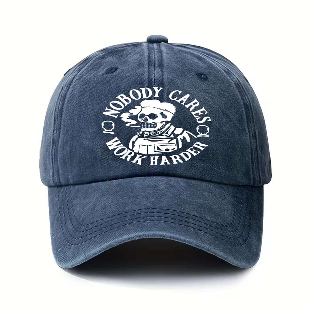 Trendy Baseball Cap for Men and Women Exquisite Print Hip-hop Outdoor Travel Adjustable