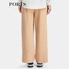 Ports Women's Light Curry Straight-Leg Wool Trousers