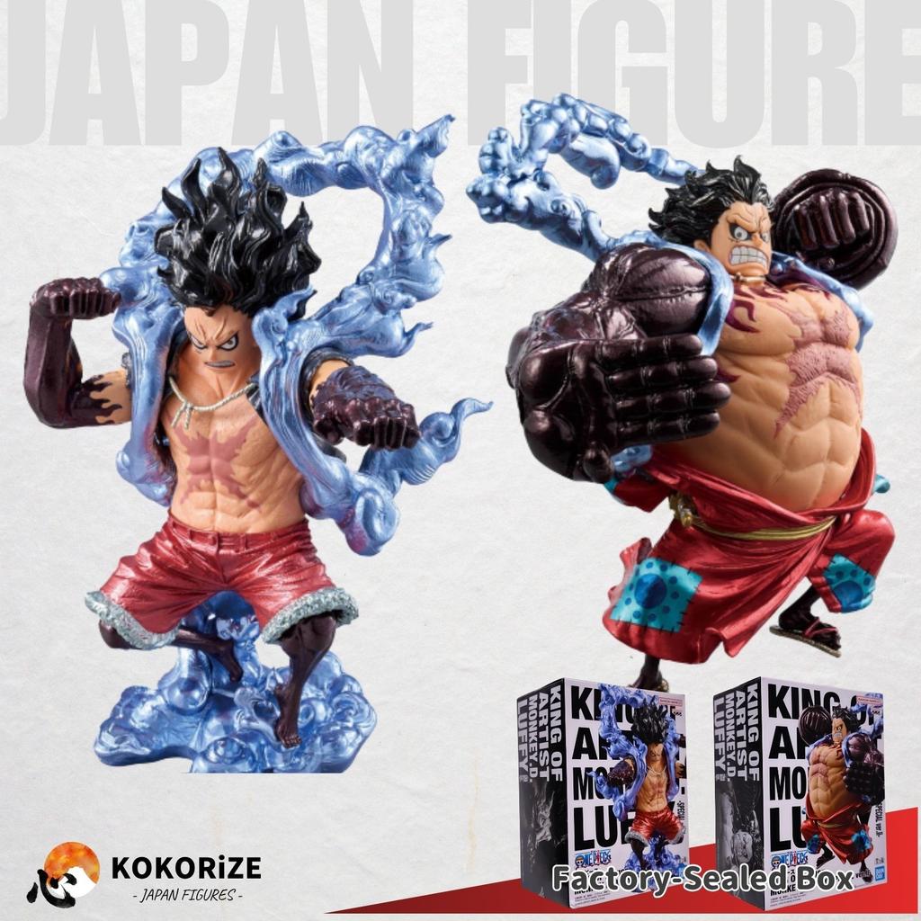 One Piece Monkey D. Luffy Gear4 2 Figure Set KING ARTIST Japan Exclusive