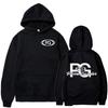 Sweats à capuche à imprimé logo du chanteur Pierre Garnier, mode hip-hop, sweats à capuche, vêtements pour hommes et femmes, manches longues, pulls oversize