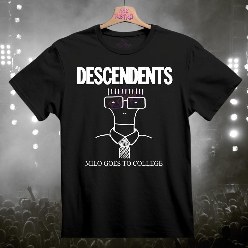 Descendents Milo Goes To College Punk Rock Band TShirt Black S3XL Unisex T-Shirt XXL