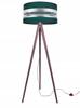 MODERN TRIPOD FLOOR LAMP CHROME LED LAMPSHADE