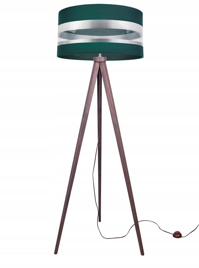 MODERN TRIPOD FLOOR LAMP CHROME LED LAMPSHADE