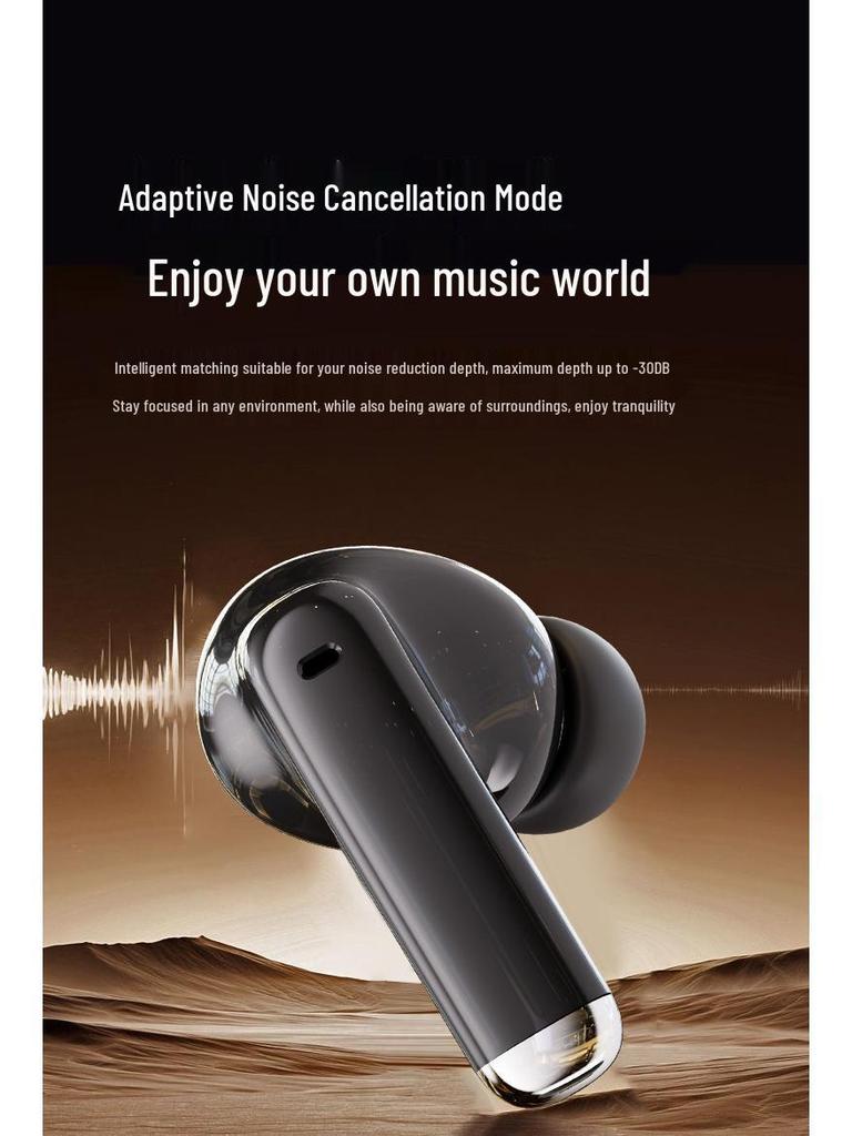 GQ-19 2025 Bluetooth In-ear Headphones: High Sound Quality, Low Latency, Noise Reduction, Long Battery Life.