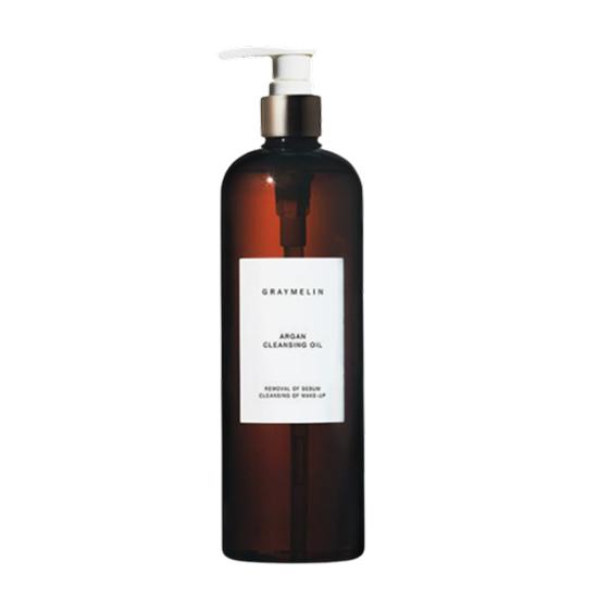 GRAYMELIN Argan Cleansing Oil 500ml – Deep Cleansing & Nourishing Makeup Remover 500ml