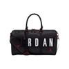 New Jordan Synthetic Leather Luggage Bag Handheld Bucket Bag Fitness Handbag Shoulder Bag Unisex Black & White HA6466-014