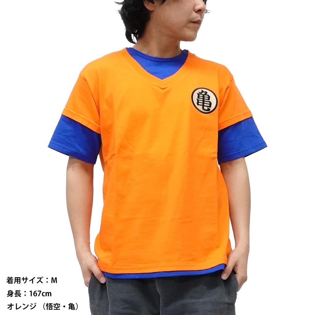 Dragon Ball Z Short Sleeve Goku and Majin Buu Capsule Corporation Red Ribbon Khaki Ribbon Size S Men's T-Shirt, Army, (Red Army),