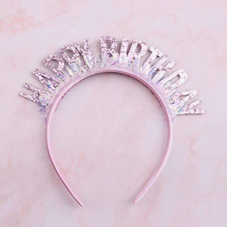 Happy Birthday Letter Headband - Children s Party Hair Accessory One Size