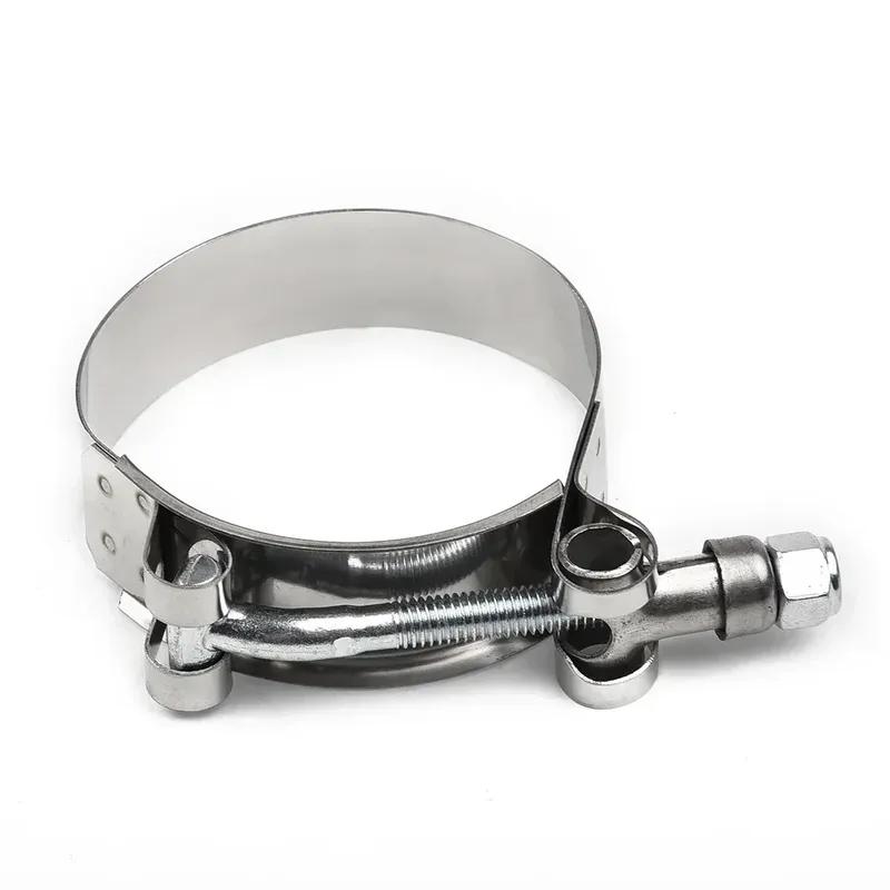 Motorcycle 2In 51mm Band Exhaust Pipe Clamp Calipers Stainless Steel Universal For 51mm Slip-on Type Motorcycle Muffler