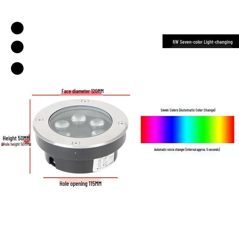 NuFeng LED Outdoor Waterproof Underground Light