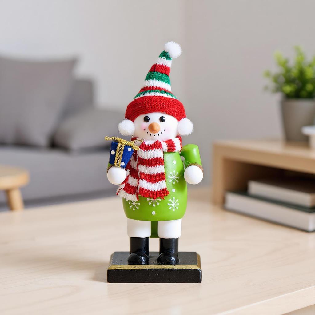 Christmas Nutcracker Figurines Desk Nutcracker Figures Christmas Decorations Decorative Statues For Bathroom Children's Day