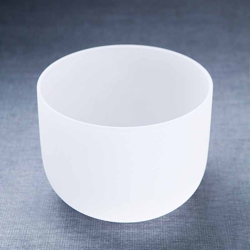 Crystal White Singing Bowl Professional Percussion Spiritual Meditation Singing Bowls Percussion Instruments Sound Healing