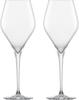 ZWIESEL GLAS Finesse Weingläser für Rot- und Weißweine, Chardonnay, 2er-Set, Maschinengefertigt, m118602
